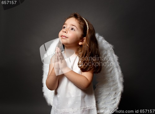 Image of Holy angel praying