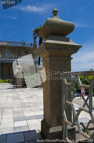 Image of Voroncovskiy palace in Crimea