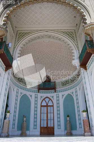 Image of Voroncovskiy palace in Crimea