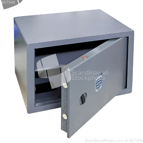 Image of Safe box open