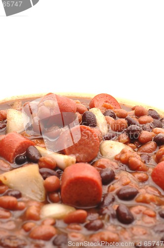 Image of hot dogs and beans