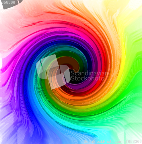 Image of color twirl background