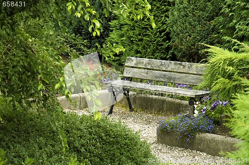 Image of garden bench