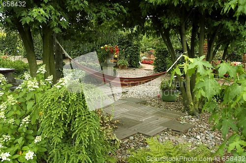 Image of on the hammock