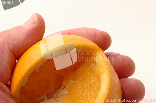 Image of orange  diet control