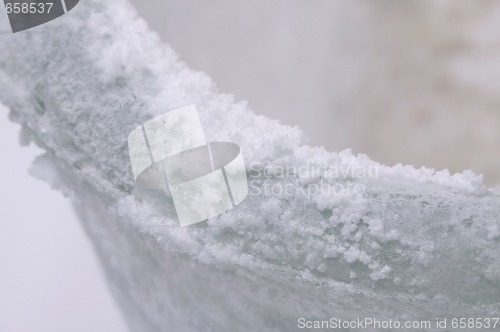 Image of 
salt. frozen crystallization