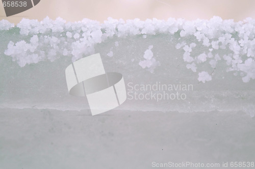 Image of 
salt. frozen crystallization