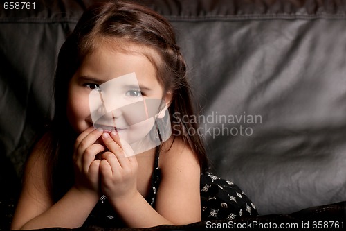 Image of Pretty Young Kid Smiling