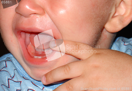 Image of Baby crying