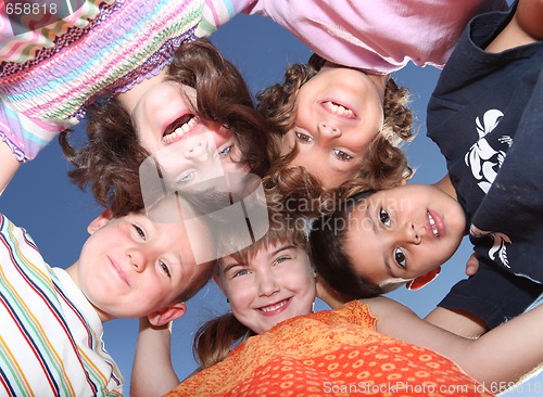 Image of Happy Fun Friends Enjoying the Day