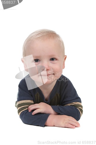 Image of Smiling Happy Baby Boy