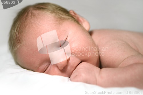 Image of Sleeping Baby Boy