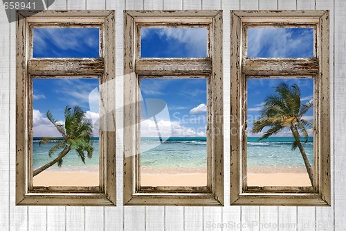 Image of Ocean View From a Vintage Cottage