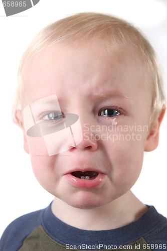 Image of Crying Little Baby Boy