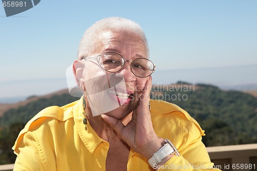 Image of Happy African American Woman