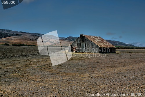 Image of Rickety Old Abandoned Farm Barn