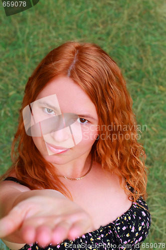 Image of Red-haired girl