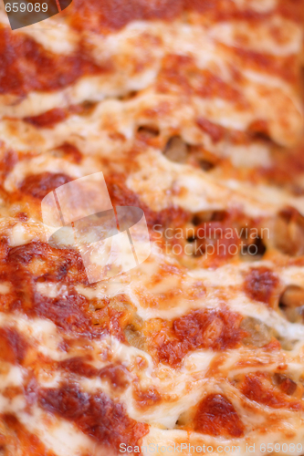 Image of Fried cheese, onion, mushroom