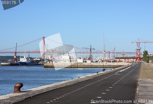 Image of Cycleway in Lisbon