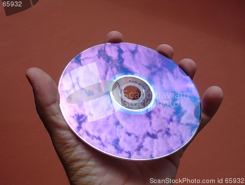 Image of DVD in the sky