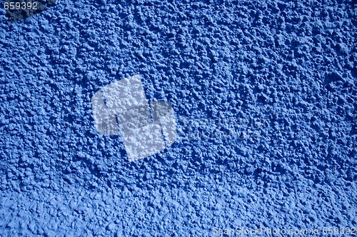 Image of blue wall