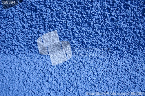 Image of blue wall