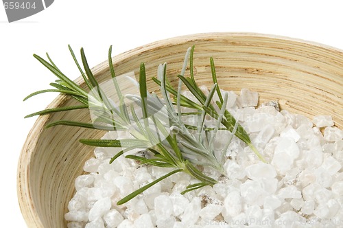 Image of rosemary bath. aromatherapy