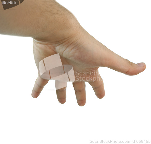 Image of Man hand.