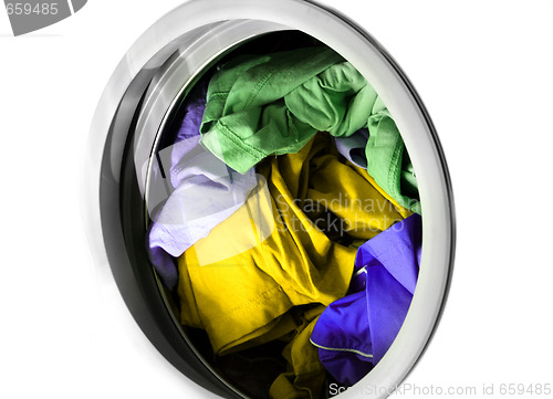 Image of Clothes in laundry