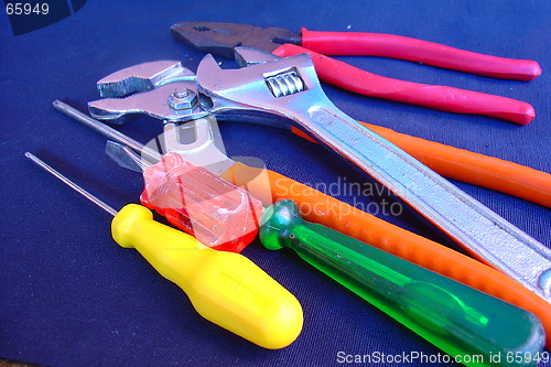 Image of Colored tools