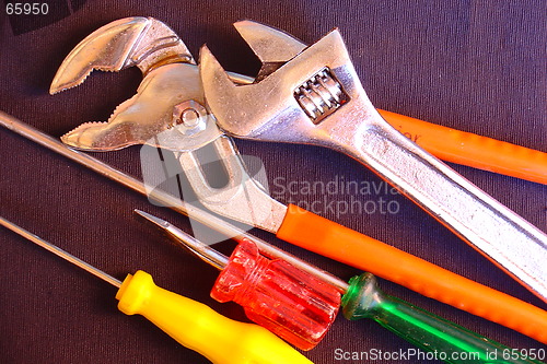 Image of Colored tools