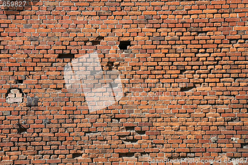 Image of Old brick wall