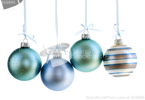 Image of Christmas ornaments