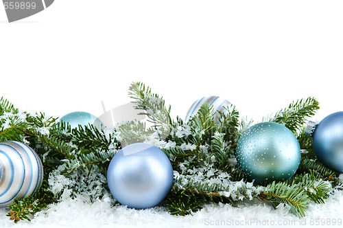 Image of Christmas ornaments