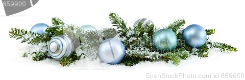 Image of Christmas ornaments