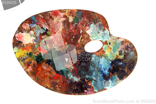 Image of color palette