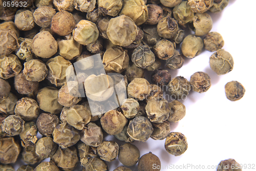 Image of green peppercorn