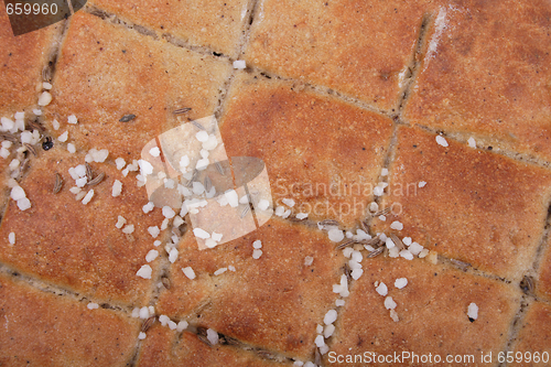 Image of czech bread background