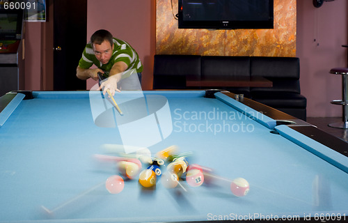 Image of pool break