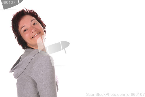 Image of beautiful young woman 