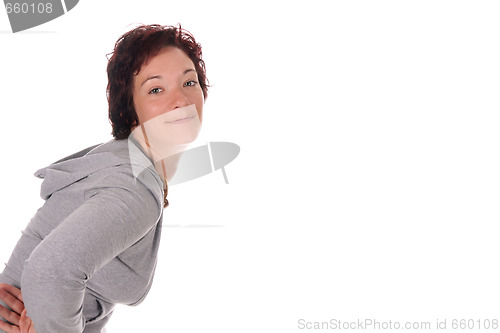 Image of beautiful young woman 
