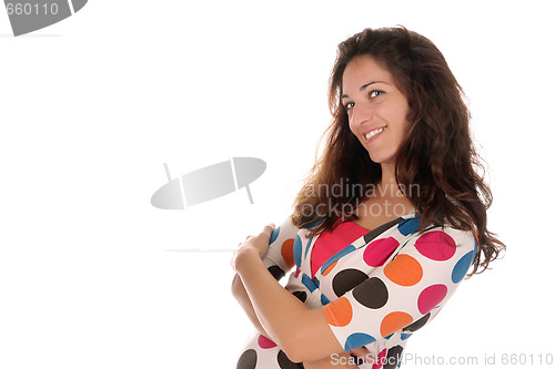 Image of beautiful young woman 