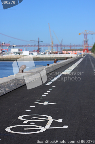 Image of Cycleway in Lisbon