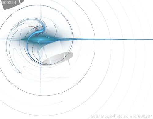 Image of blue swirl