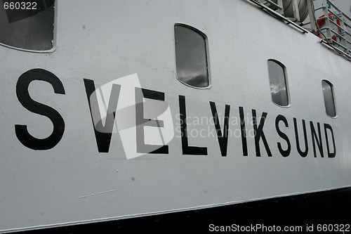 Image of Svelvik ferry