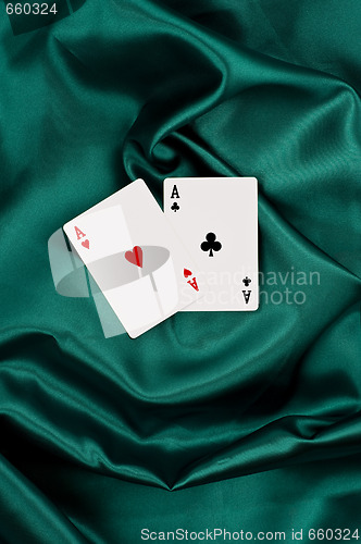Image of two aces