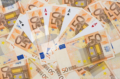 Image of 4 aces and euros