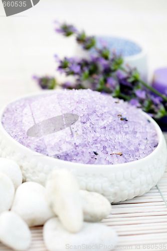 Image of lavender bath salt