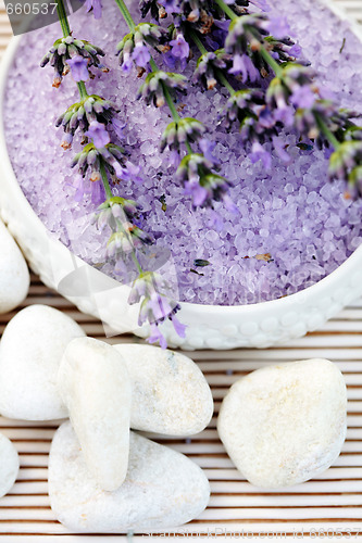 Image of lavender bath salt