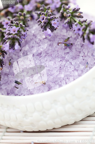 Image of lavender bath salt